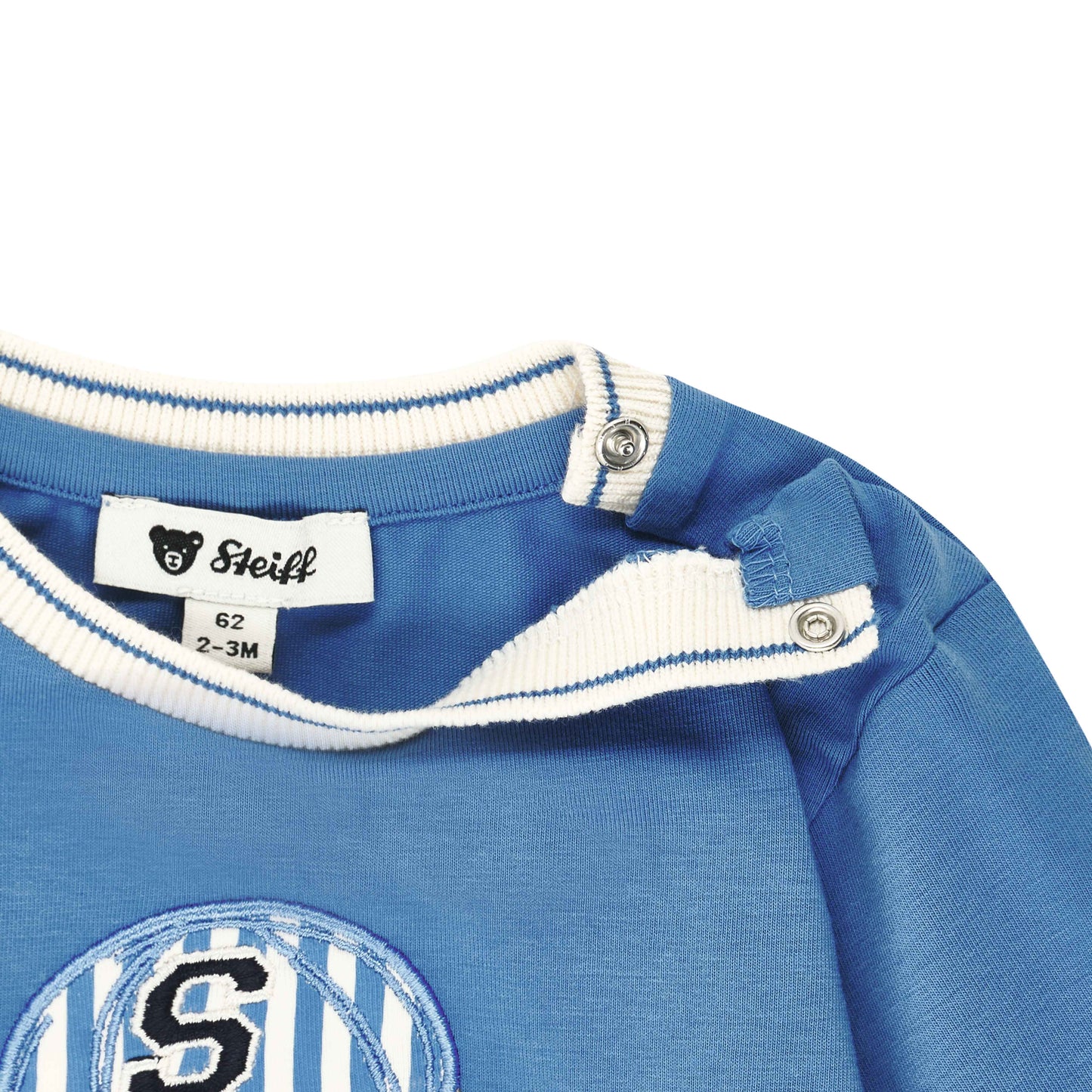 Steiff Langarmshirt Cap gestreift