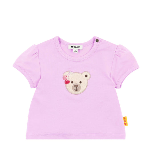 Steiff T-Shirt lila Kirschen