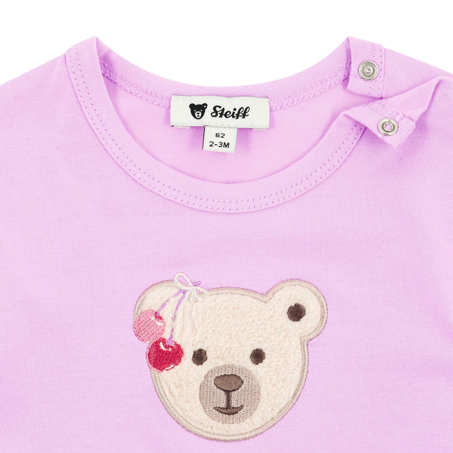 Steiff T-Shirt lila Kirschen