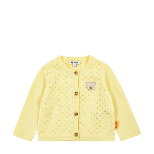 Steiff Strickjacke gelb
