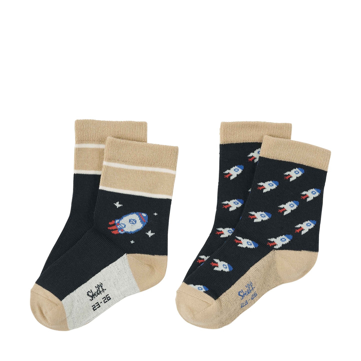 Steiff Socken 2er Pack GOTS Raketen