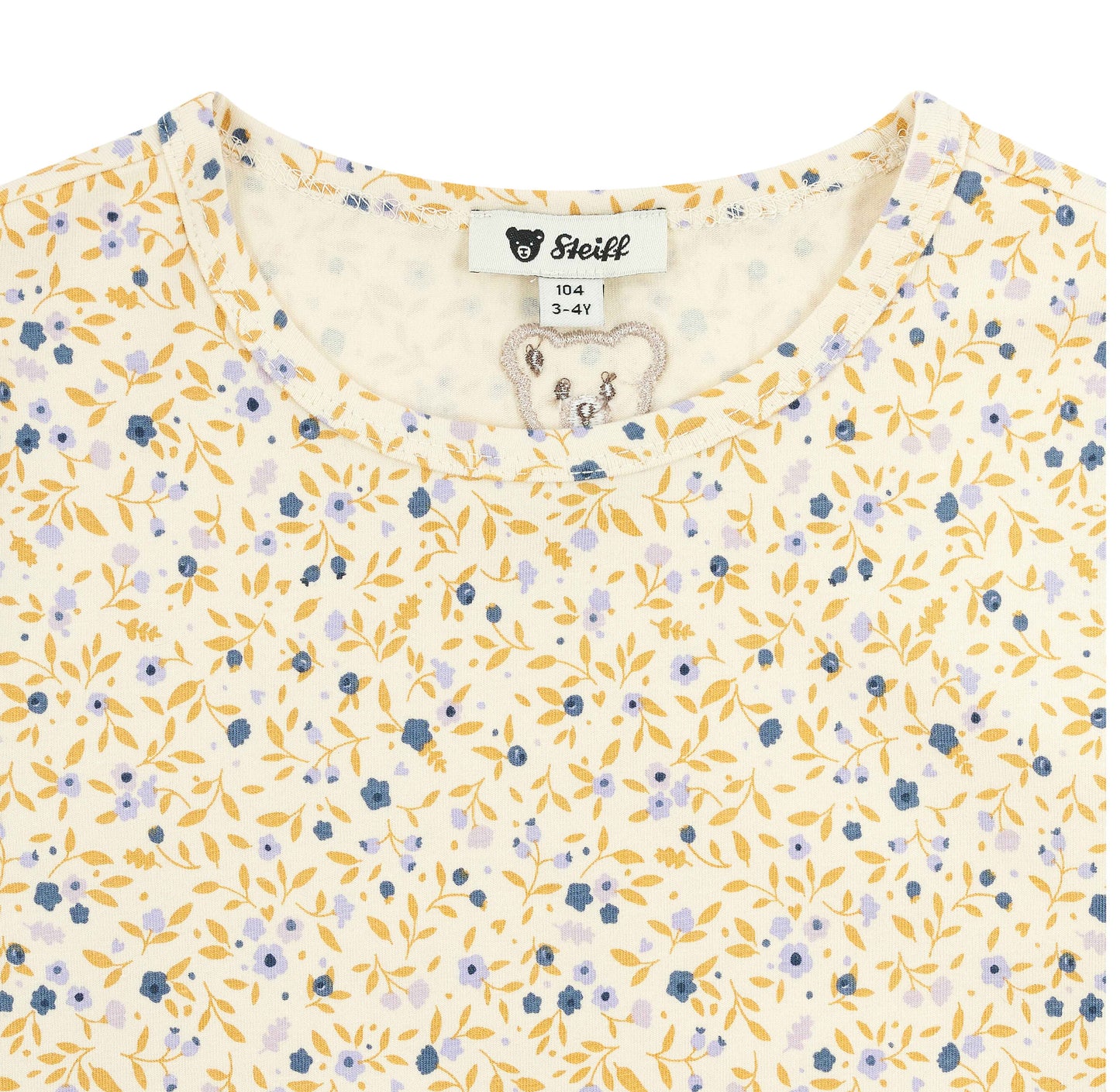 Steiff T-Shirt Langarm Blumen