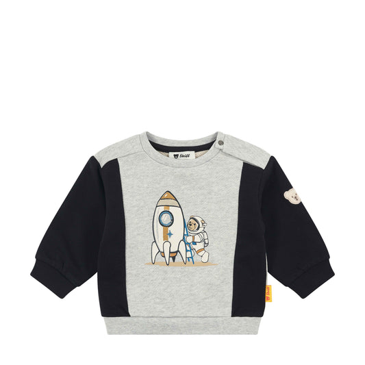 Steiff Sweatshirt Astronaut und Rakete