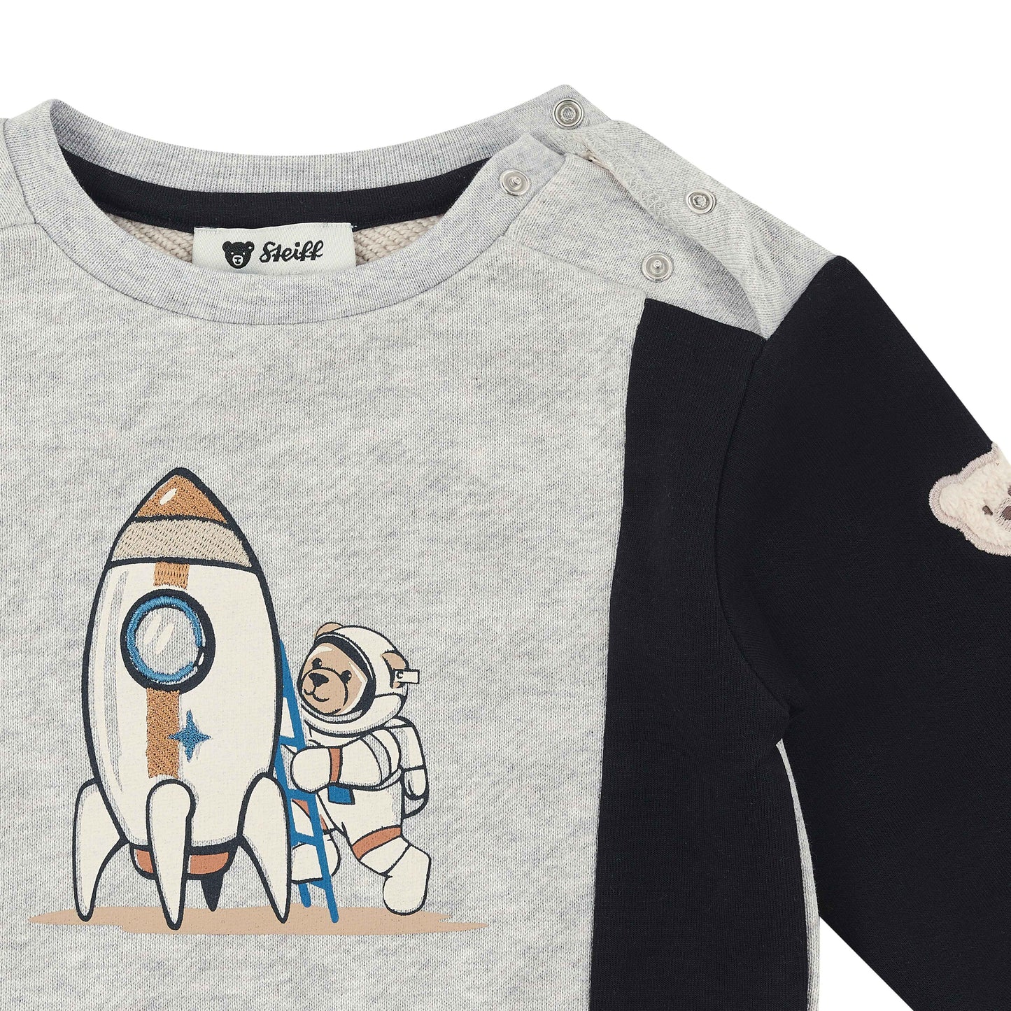 Steiff Sweatshirt Astronaut und Rakete