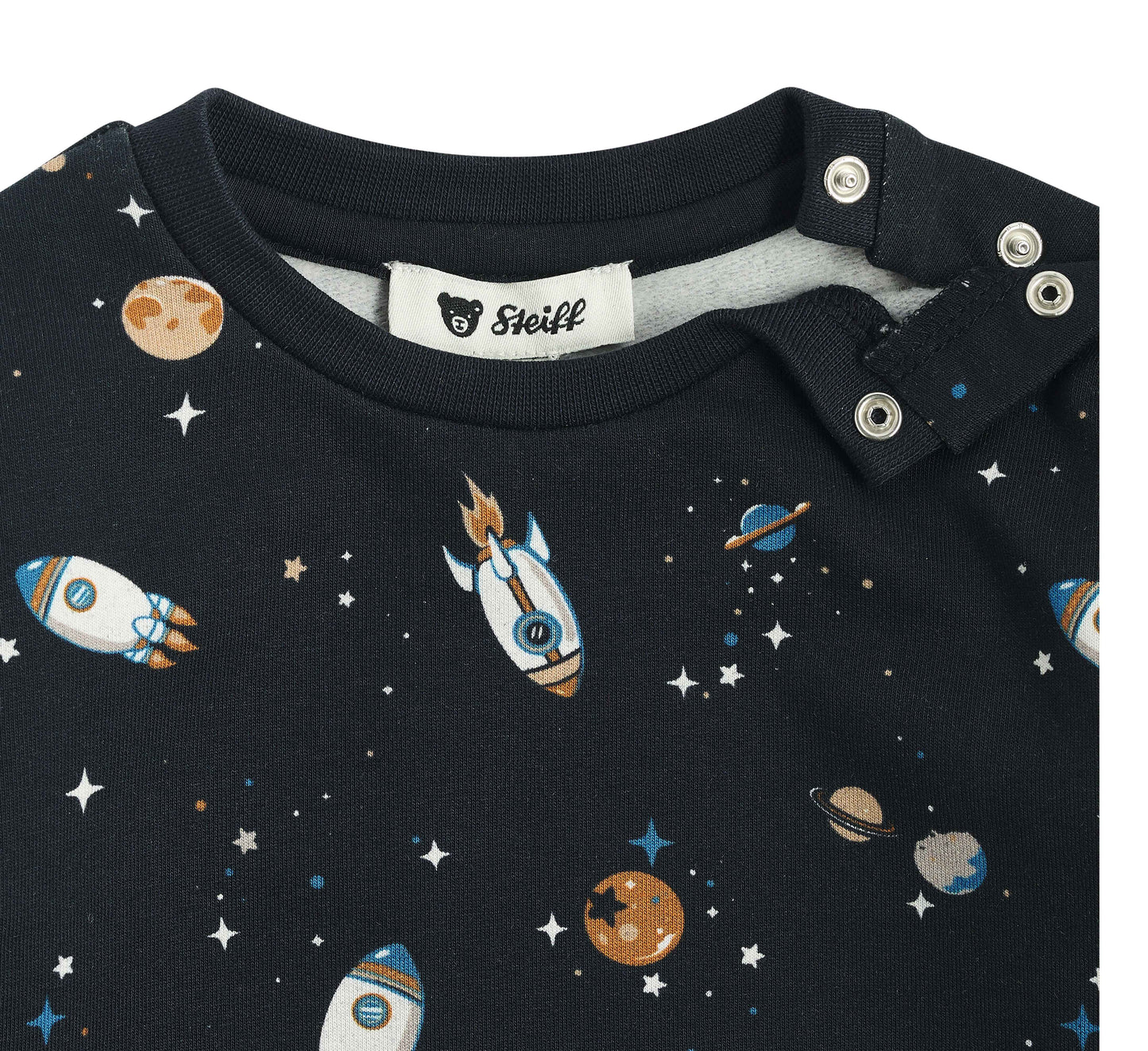 Steiff Sweatshirt Weltall