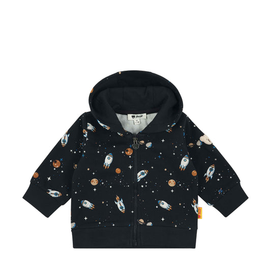 Steiff Sweatjacke Weltall