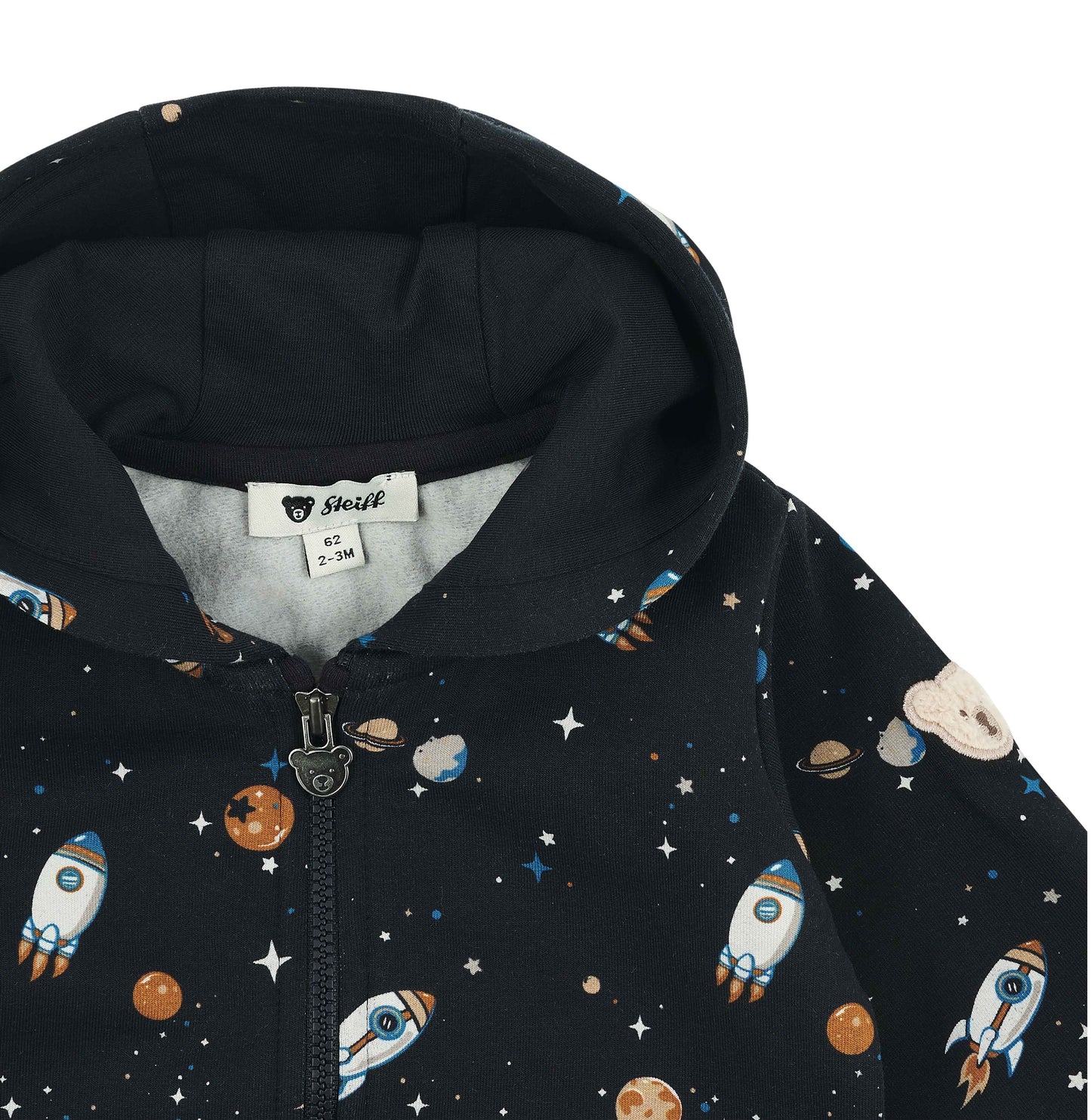 Steiff Sweatjacke Weltall