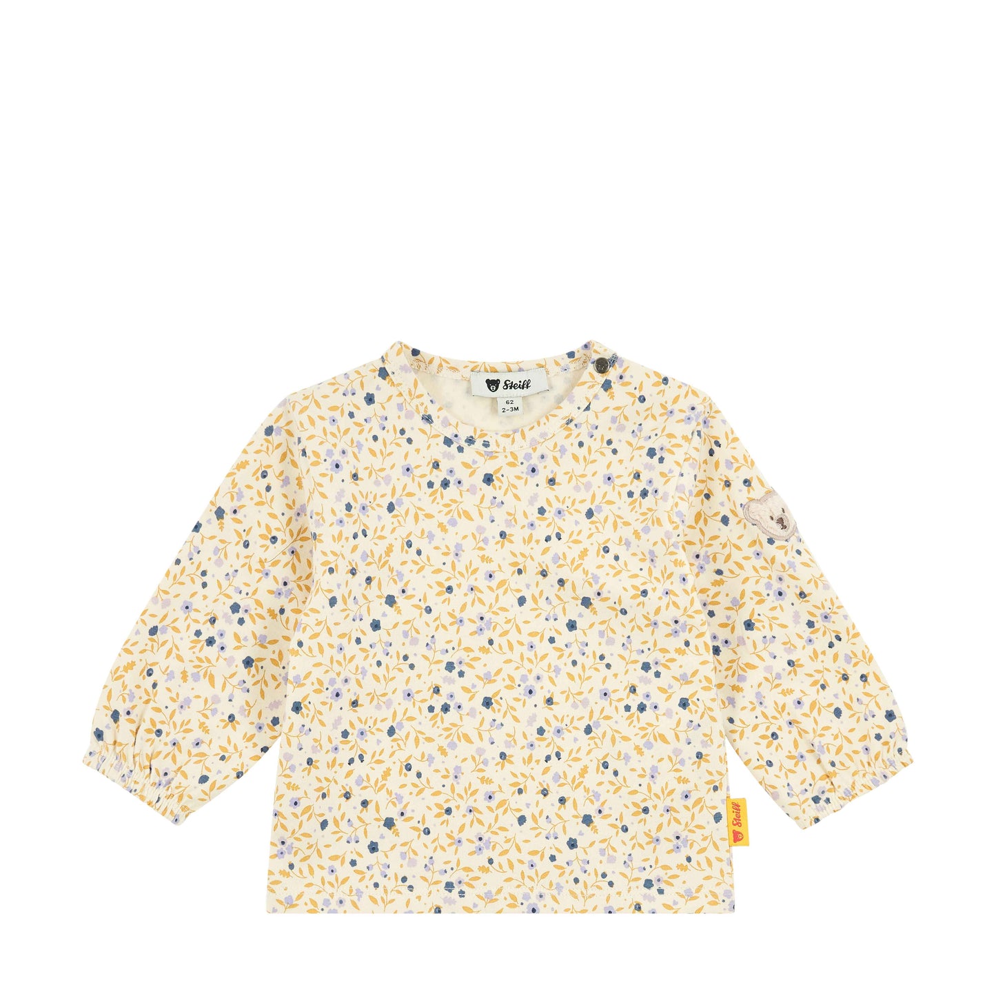 Steiff T-Shirt Langarm Blumen