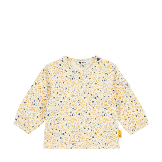 Steiff T-Shirt Langarm Blumen