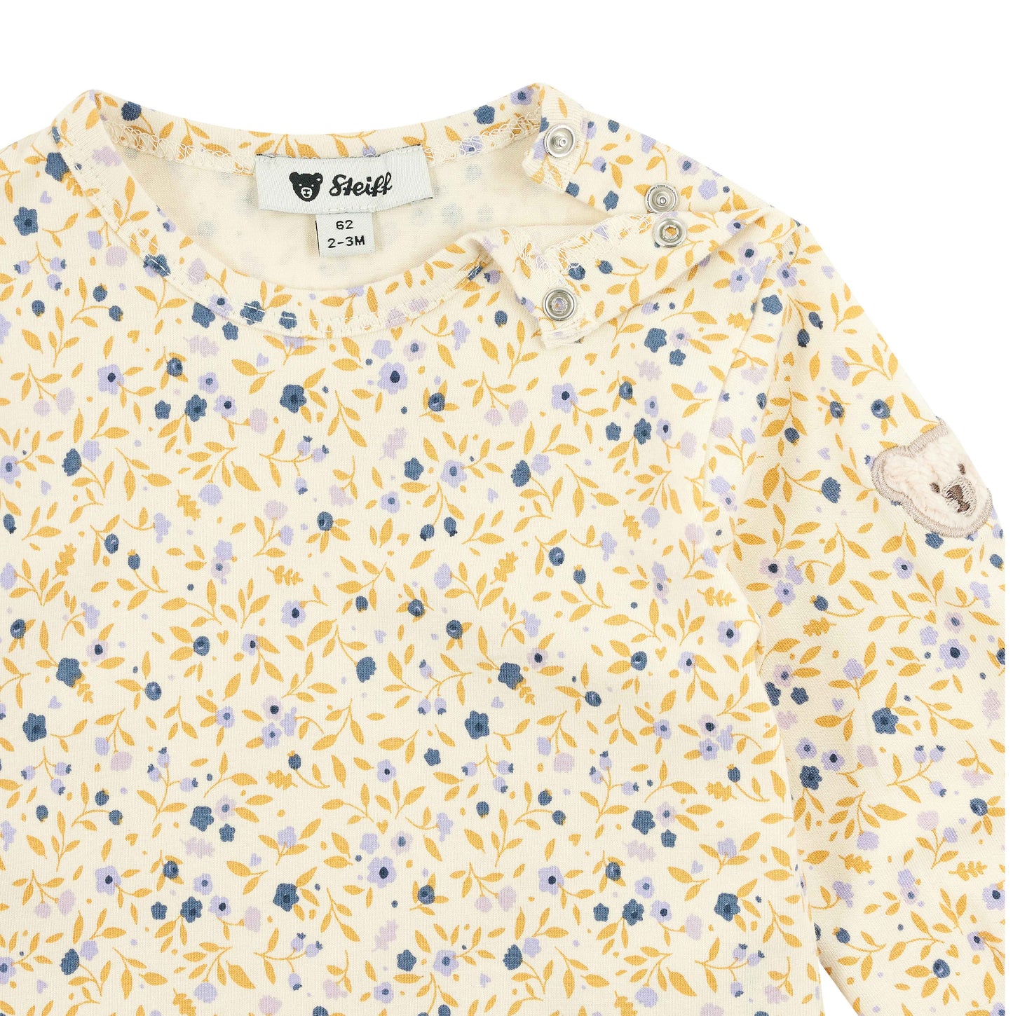 Steiff T-Shirt Langarm Blumen