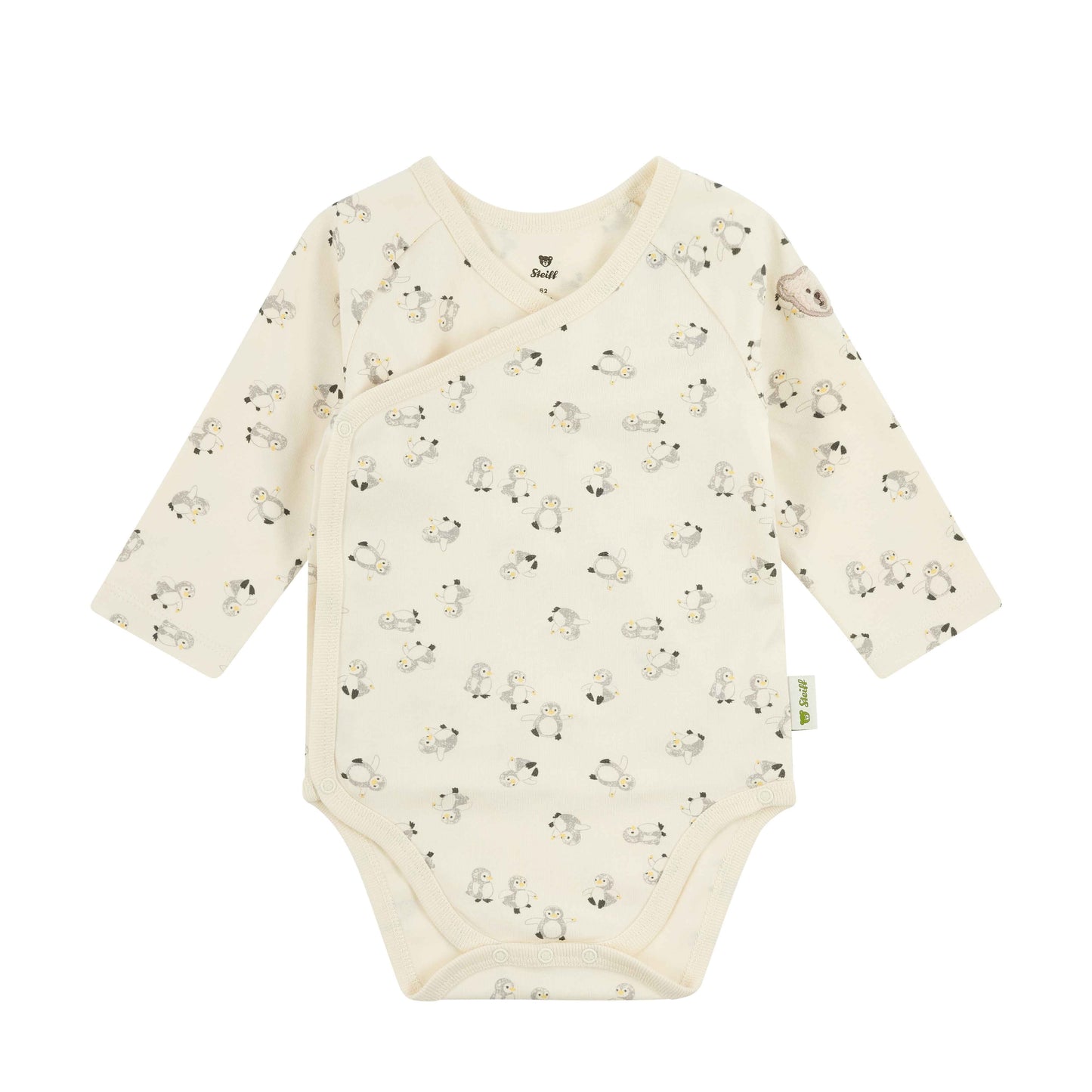 Steiff Wickelbody Langarm Pinguin