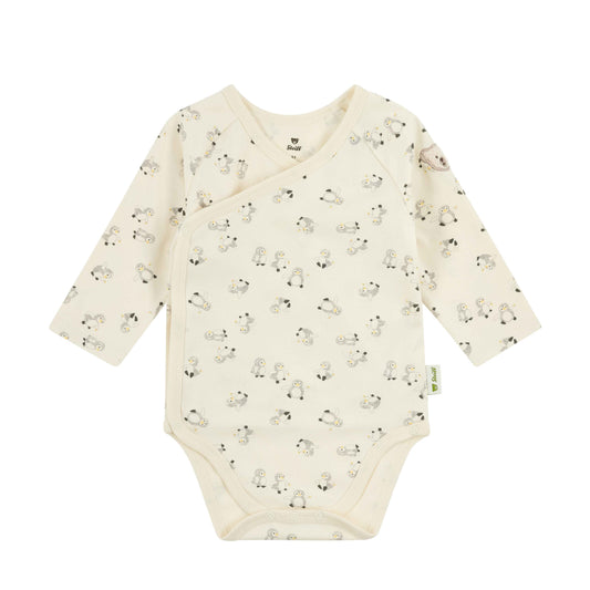 Steiff Wickelbody Langarm Pinguin
