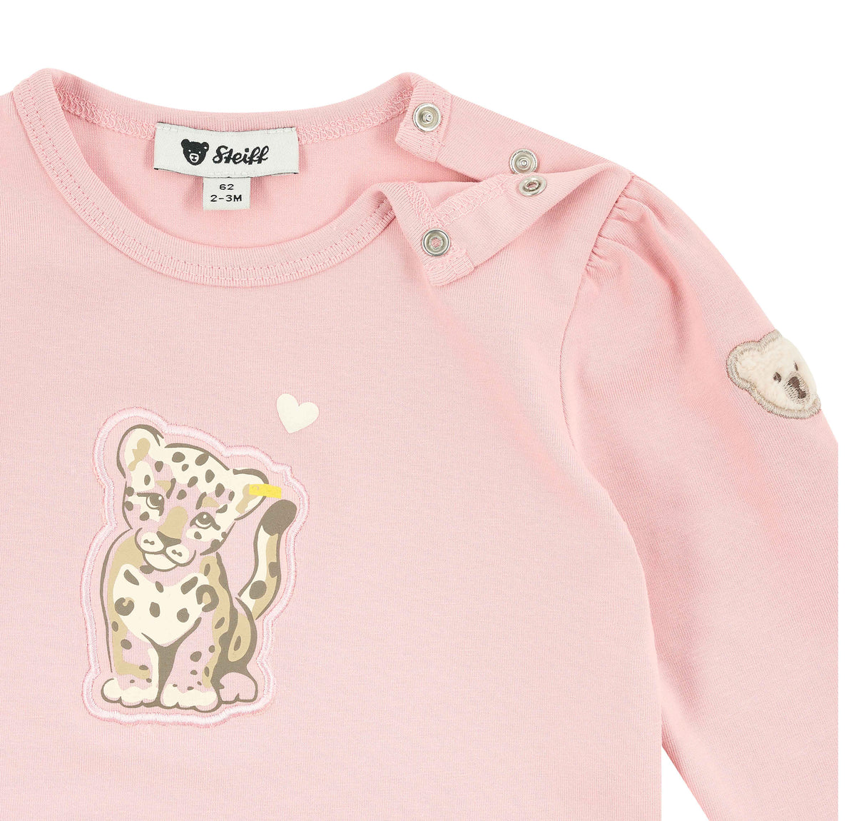 Steiff Langarmshirt Leopard