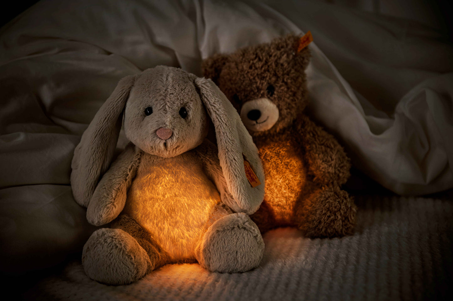 Steiff Teddybär Caspar 28cm Licht