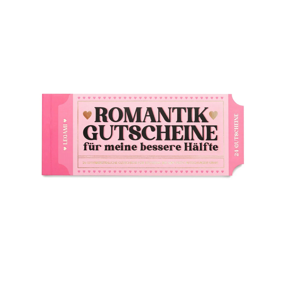 Legami Buch von 24 Romantik Gutscheine  - Geschenkgutscheine