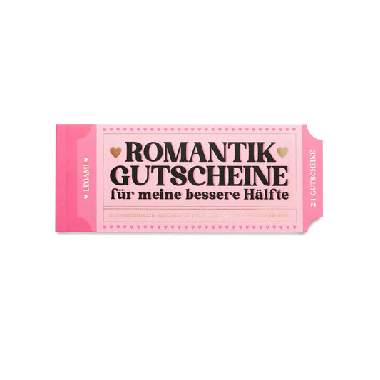 Legami Buch von 24 Romantik Gutscheine  - Geschenkgutscheine