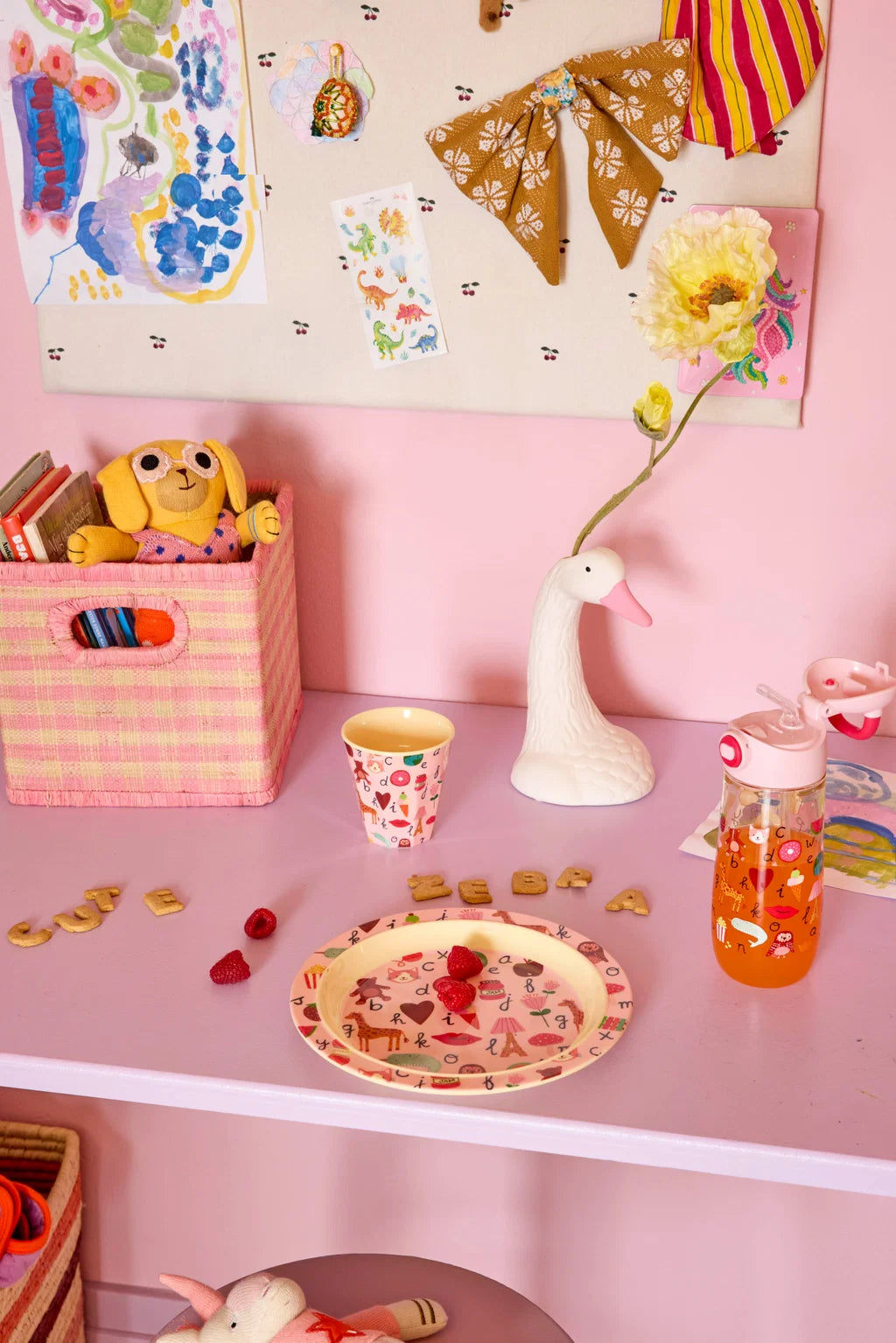 rice Kinderbecher - Pink - 160ml - ABC