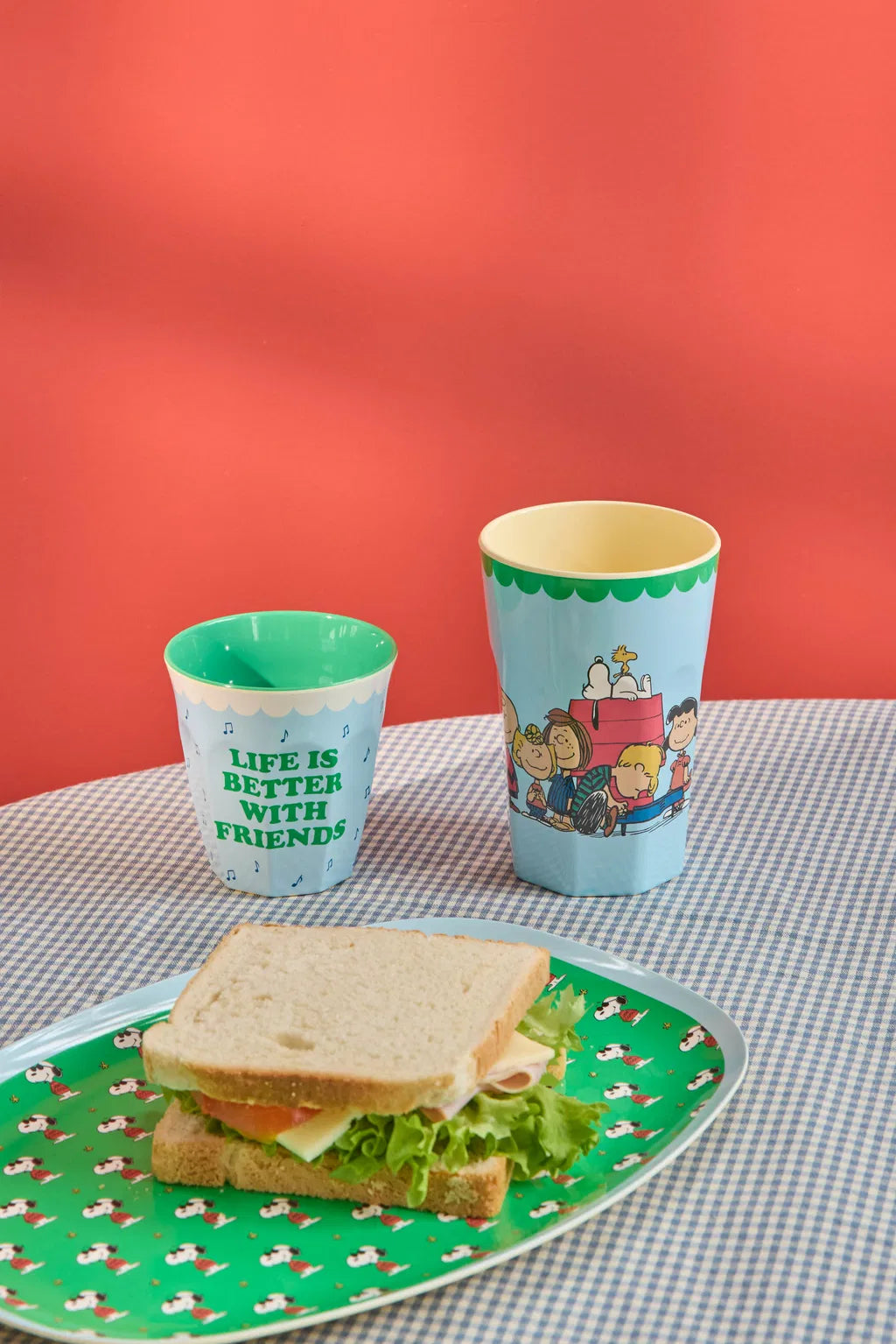 rice Becher - hellblau - Snoopy 400ml