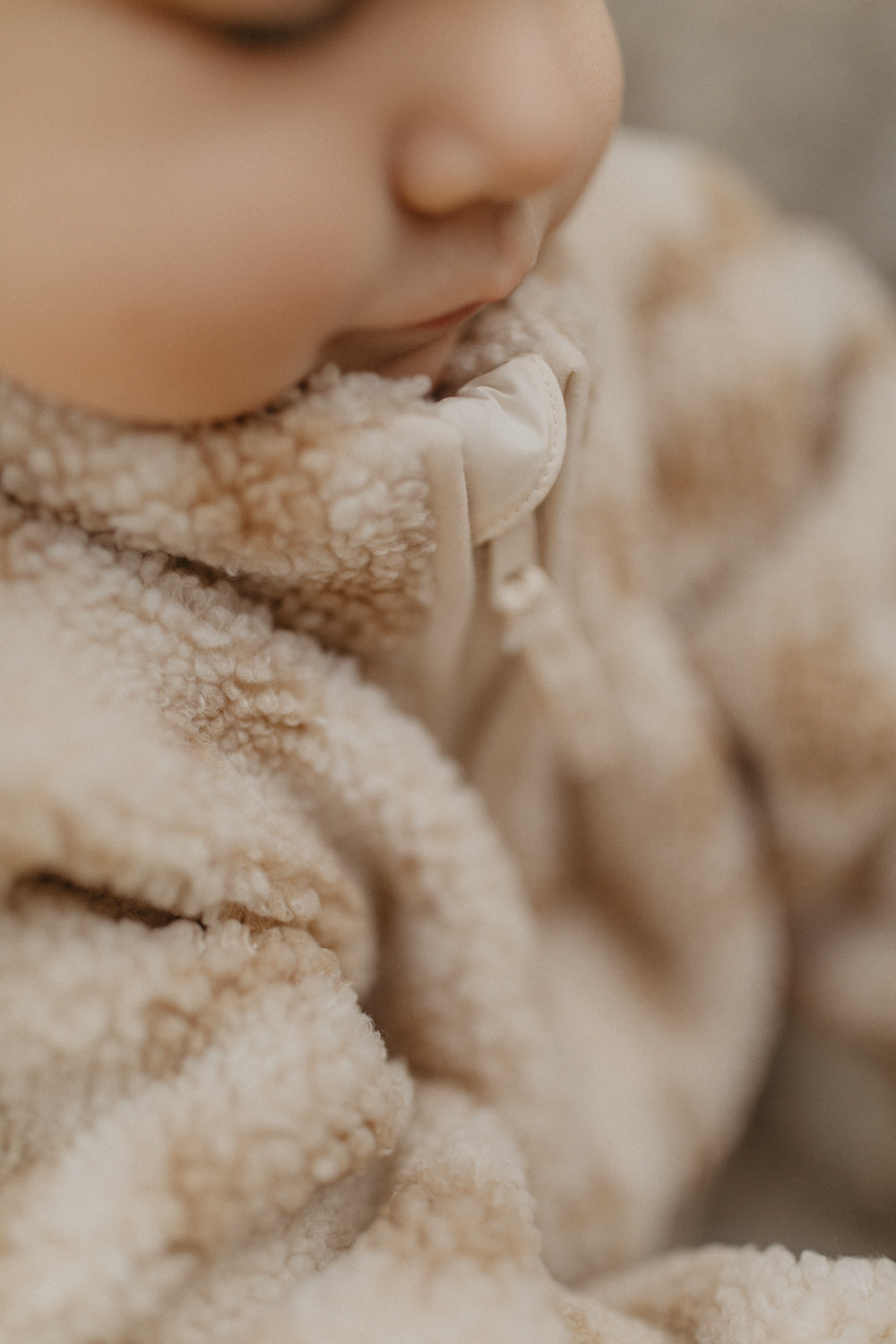 Leevje mini-me Leopard Teddyjacke für Kinder