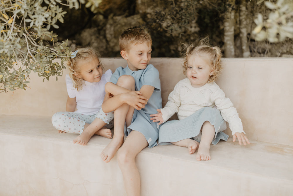 Leevje Poloshirt Strick