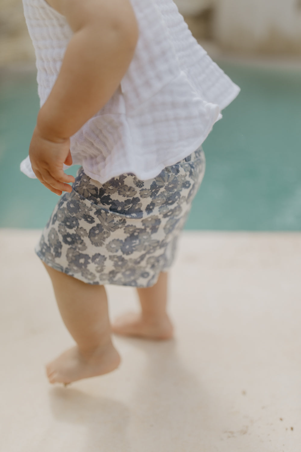 Leevje Rüschen Musselin Top