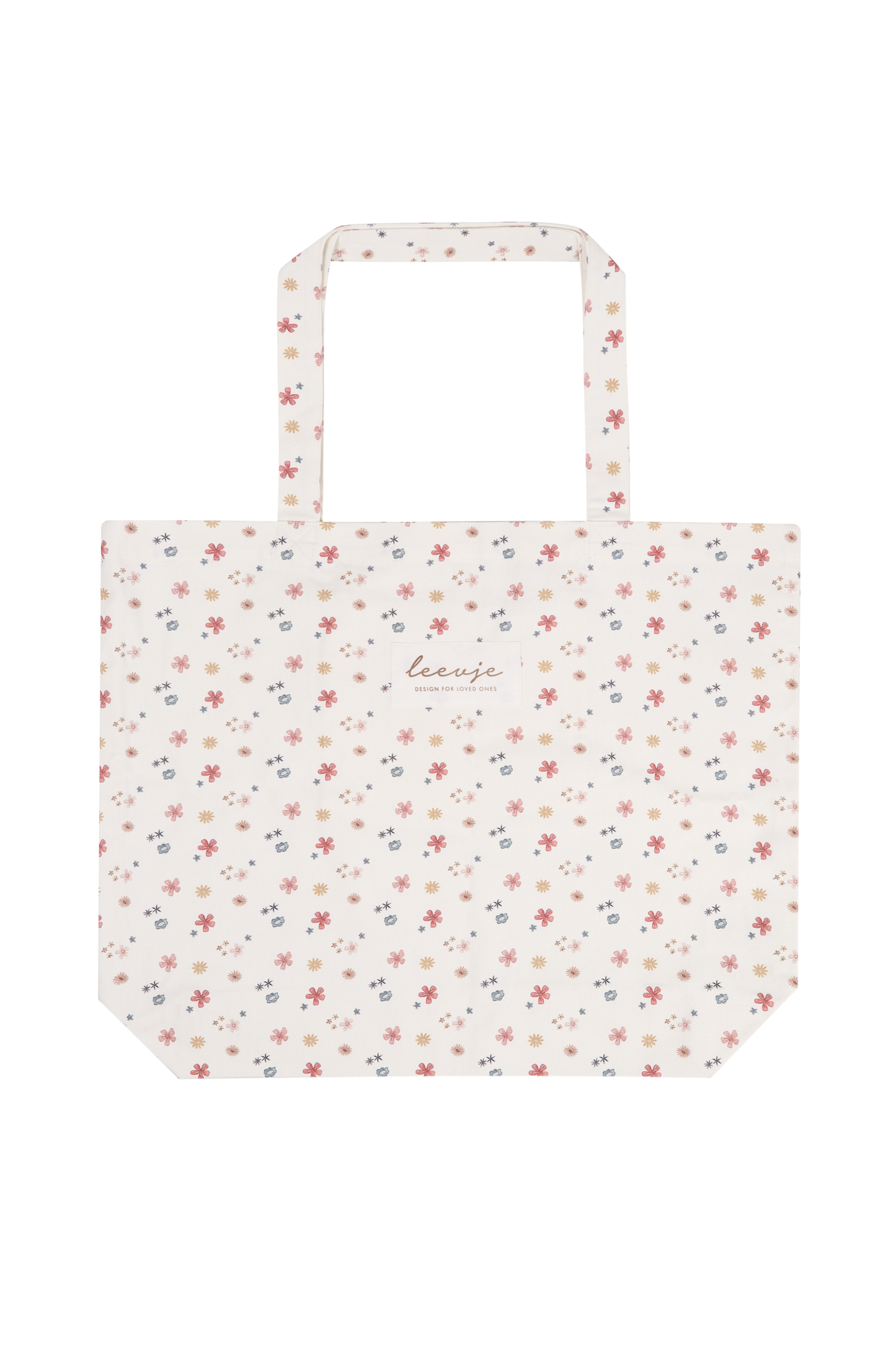 Leevje große Tragetasche mit Blumenmuster
