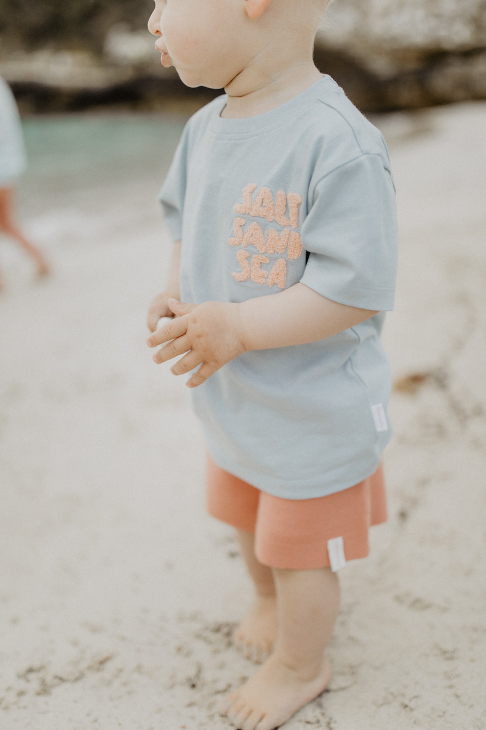 Leevje T-Shirt Salt Sand Sea