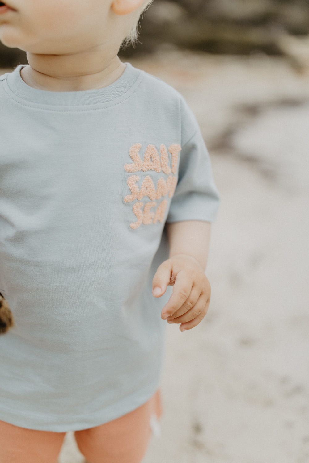 Leevje T-Shirt Salt Sand Sea