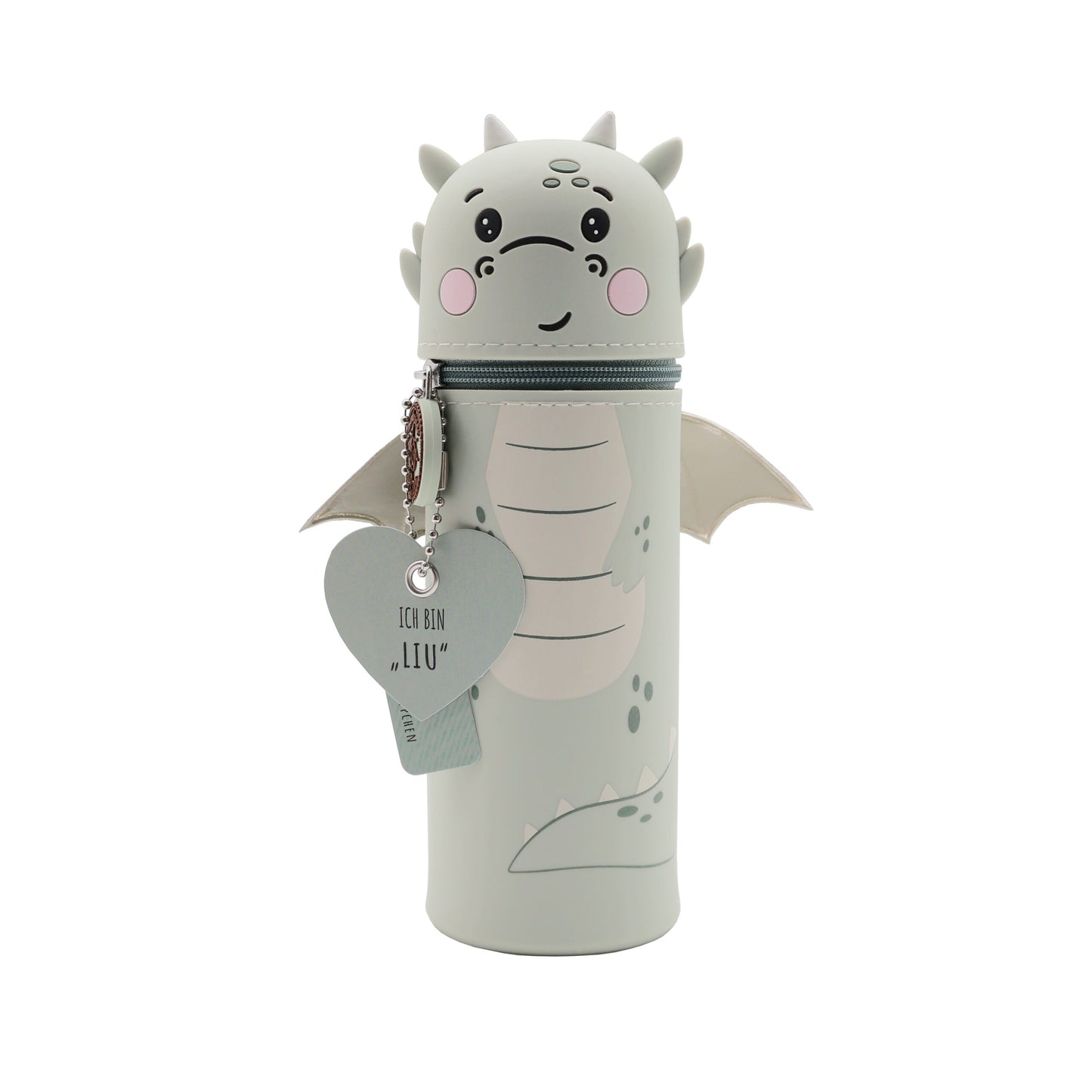 Lulubug Lustiges Mäppchen aus Silikon Drache Liu