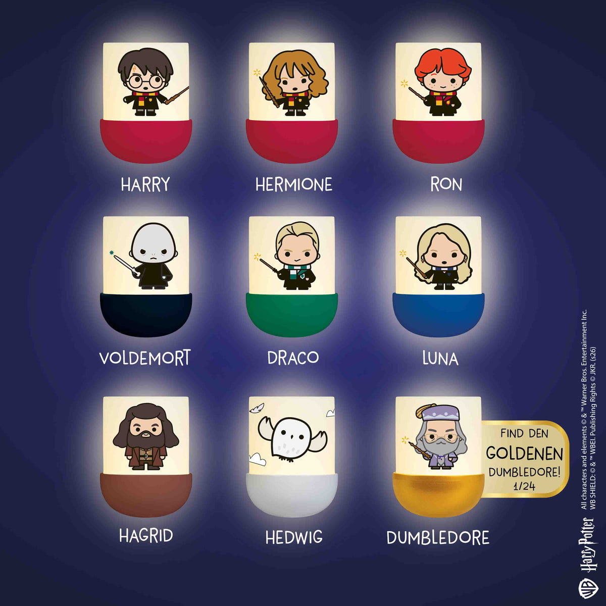 MEGA LIGHT - MYSTERY LIGHTS X Harry Potter