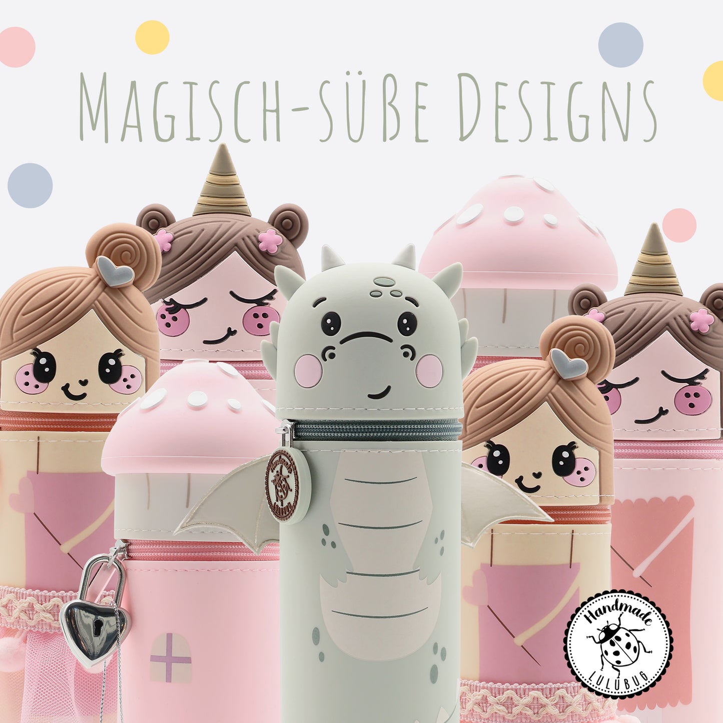 Lulubug Lustiges Mäppchen aus Silikon Fee Sara