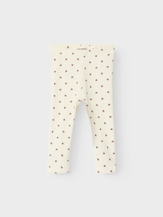 Lil' Atelier Baby Modal Leggings Marienkäfer
