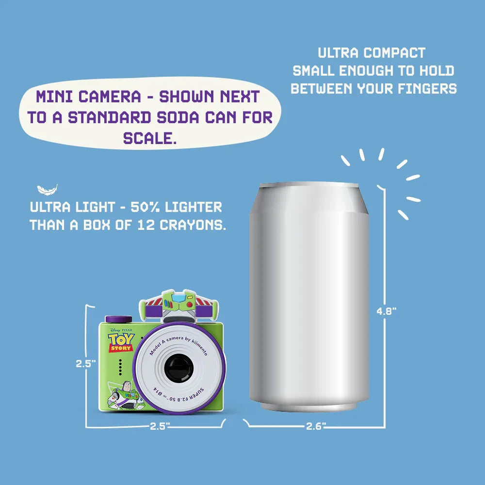 kiimento Disney Toy Story Buzz Lightyear Mini-Kamera