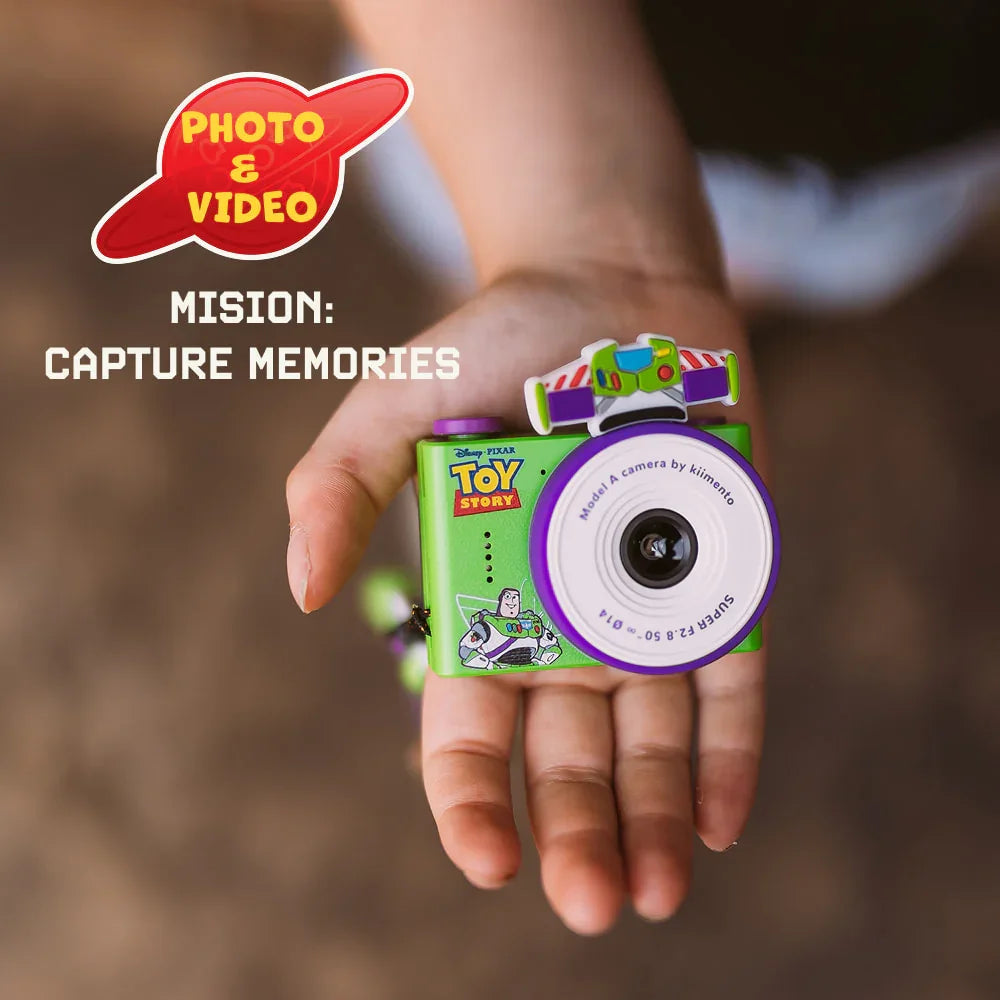 kiimento Disney Toy Story Buzz Lightyear Mini-Kamera