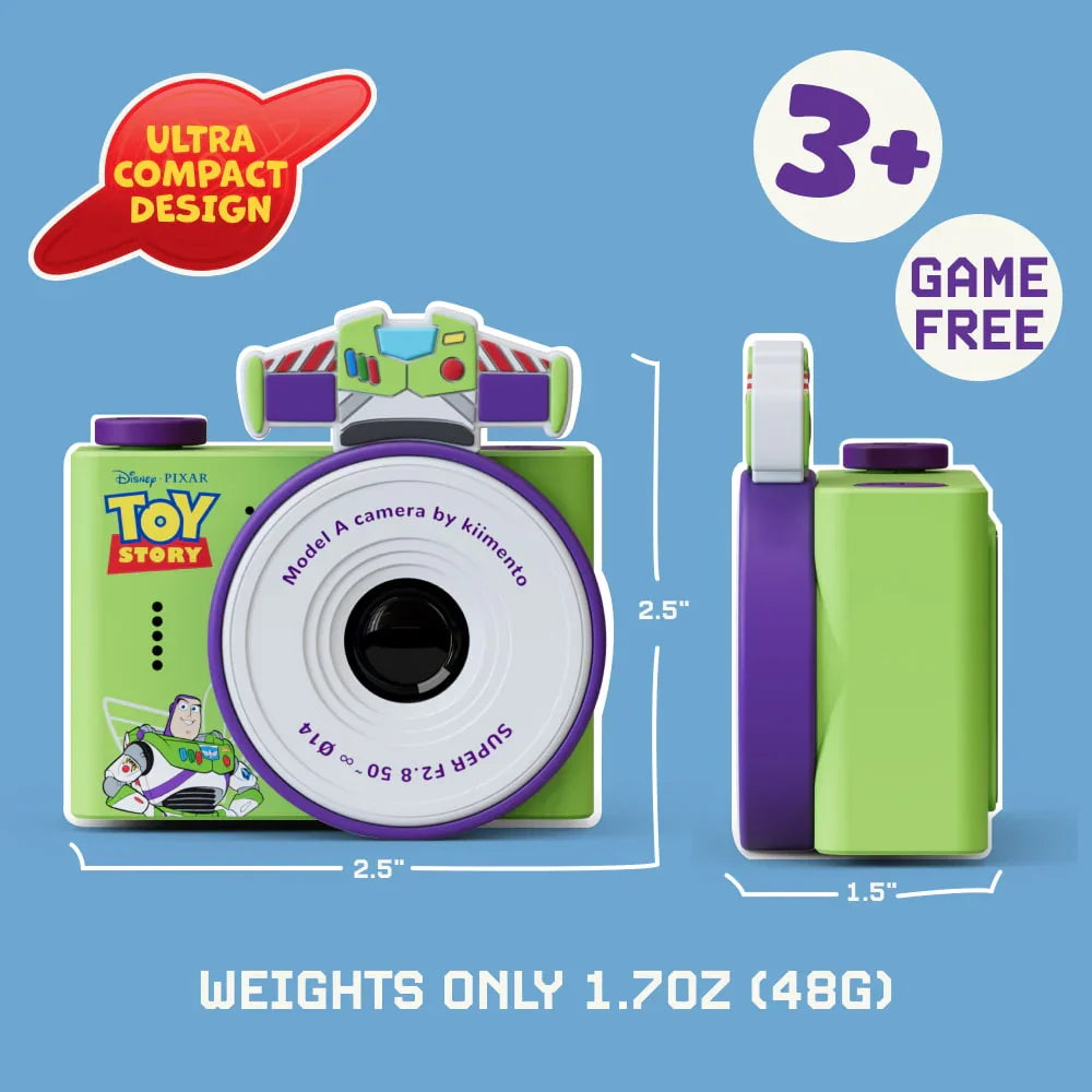 kiimento Disney Toy Story Buzz Lightyear Mini-Kamera