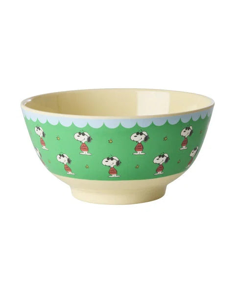 rice Mittelgroße Schüssel - Grün - Snoopy Print 700ml