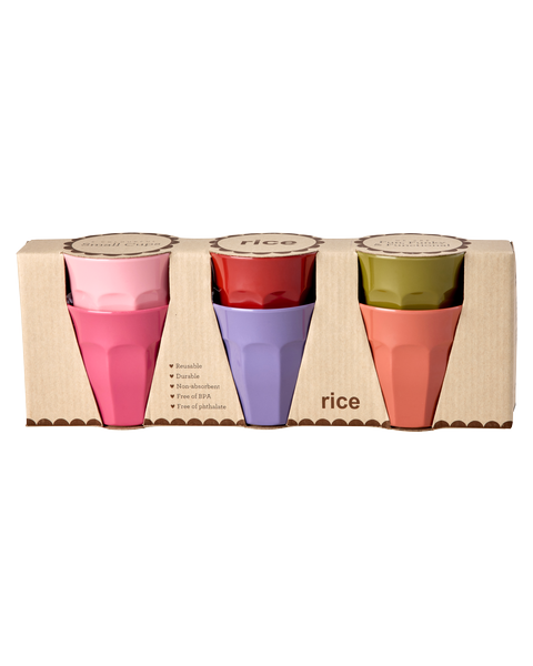 rice Melaminbecher 6er-Pack – 250 ml