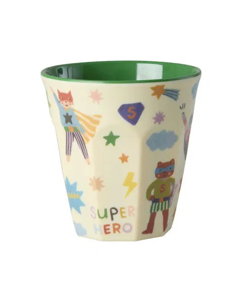 rice Becher Melamin 250ml - grün - Hero