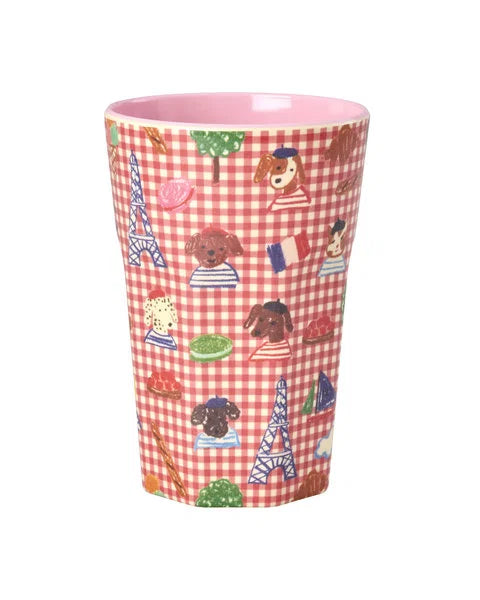 rice Melamin Becher 400ml - Red Kids in Paris