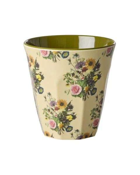 rice Melamin Becher 250ml - retro Bouquet