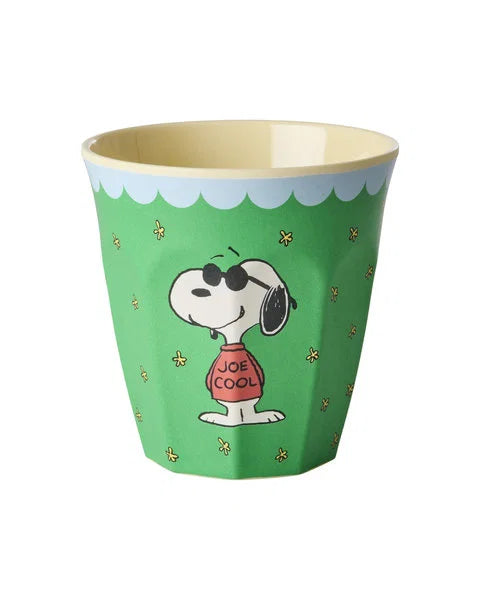 rice Melamin Becher 250ml - Grün Snoopy