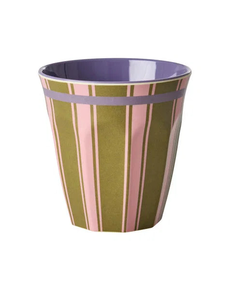 rice Melamin Becher 250ml - Stripe Delight