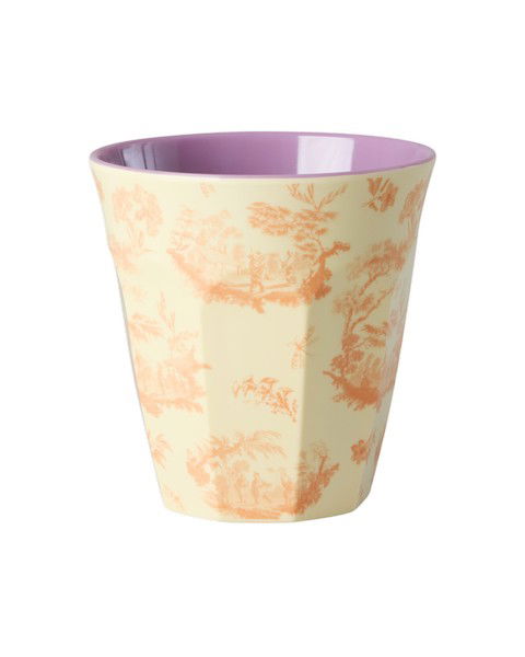 rice Melamin Becher toile de rice print 250ml