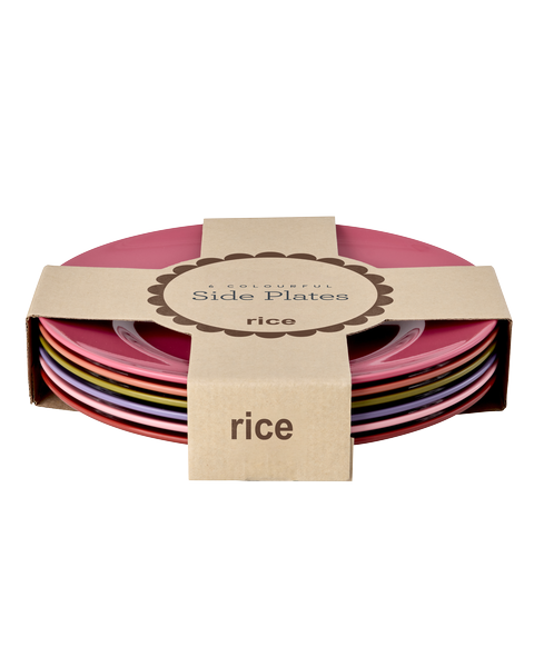rice Melamin-Essteller 6er-Pack