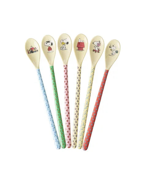 rice Latte Löffel 6-er Set - Snoopy Print