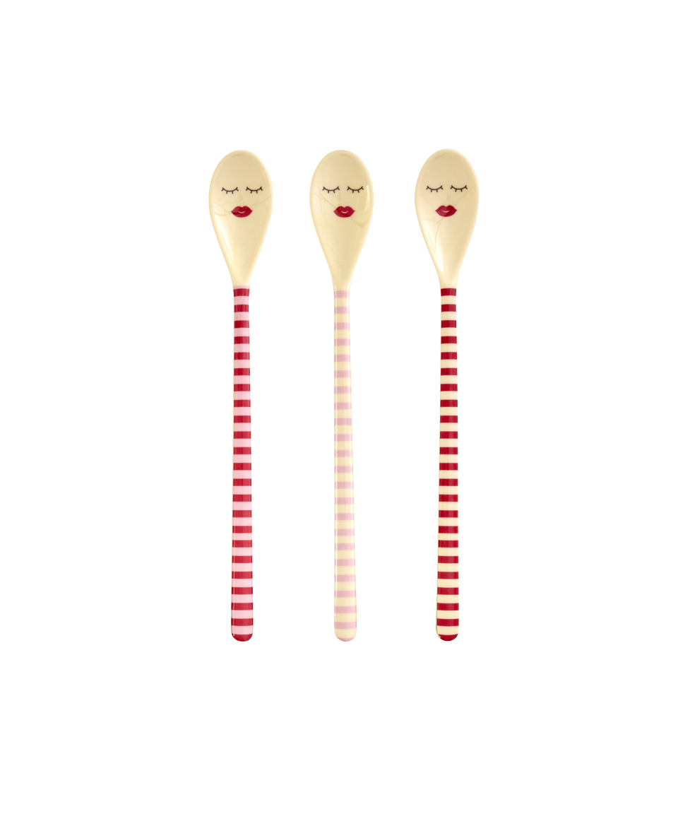 rice Melamin Latte-Löffel 3er-Pack
