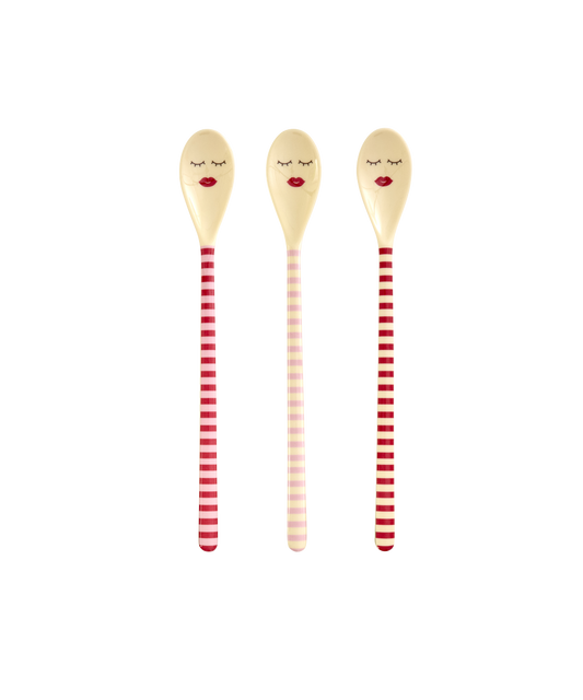rice Melamin Latte-Löffel 3er-Pack