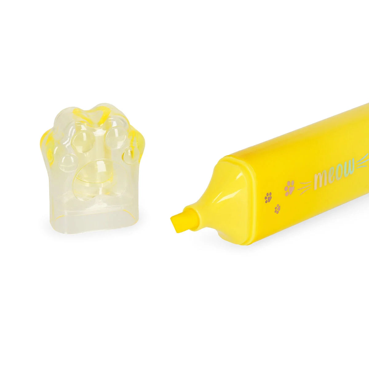 Legami Meow Textmarker - gelb