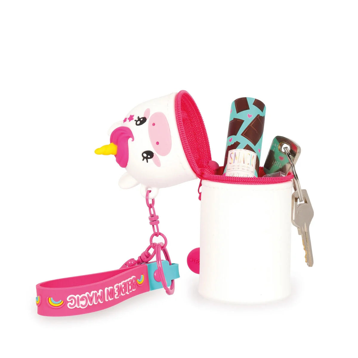 Legami Einhorn Geldbörse mit Schlüsselanhänger - Mini Kawaii