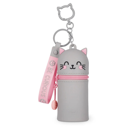 Legami Kitty Geldbörse mit Schlüsselanhänger - Mini Kawaii